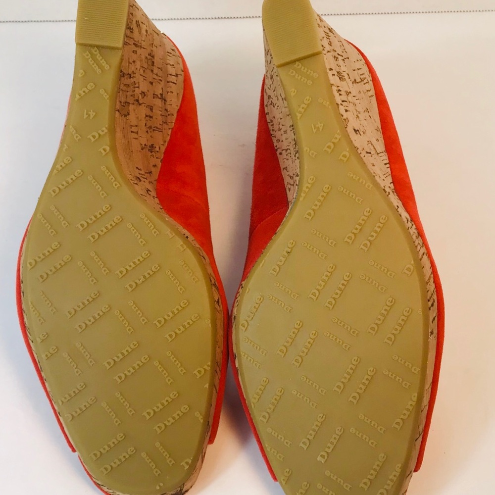 Dune London
Orange Suede Charlotte Slide Wedge - Picture 5 of 5